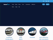 Tablet Screenshot of boaterinput.com